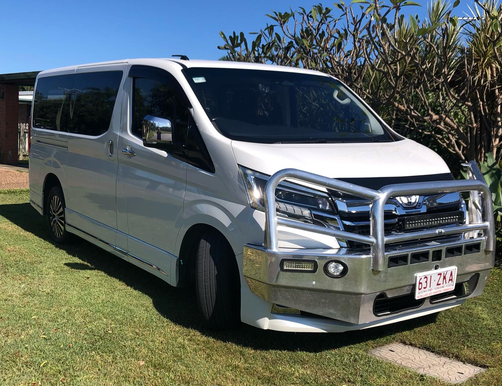 Acacia chauffeured Executive People Mover luxury vehicle