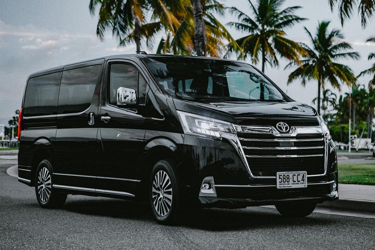 Acacia chauffeured Luxury People Mover luxury vehicle